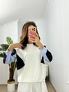 CDBR3754Fine Tasarım Mix Sweatshirt