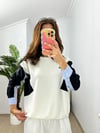 CDBR3754Fine Tasarım Mix Sweatshirt