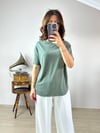 CDBR3577Haki Orjinal Oysho Marka Tshirt