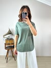 CDBR3577Haki Orjinal Oysho Marka Tshirt