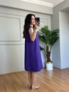 CDBR4523Kendra Mor Müslin Kumaş Gömlek Elbise 