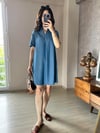 CDBR3584Kot Tensel Kumaş Tunik Elbise