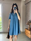 CDBR3584Kot Tensel Kumaş Tunik Elbise
