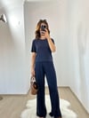 CDBR3602Lacivert Oysho Modal Kumaş Penye Pantolon Takım