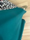 CDBR4361Luisa Zümrüt Leopar detaylı Penye Modal Elbise