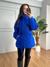 CDBR4699Milano Mavi Premium Seri Kaşe Kaban 