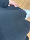 CDBR4679Olva Siyah Yırtmaç Detaylı Bluz