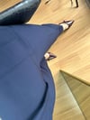 CDBR4030Oxi Lacivert Krep Kumaş Pensli Pantolon