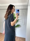 CDBR3861Rose Orj Marka Antrasit Yarım Kol Tshirt