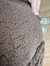 CDBR4647Sable Kahve Fermuarlı Polar Ceket 
