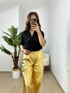 CDBR3646Siyah Delikli Polo Yaka Triko