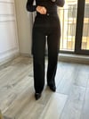 CDBR3433Siyah Geniş Paça Kot
