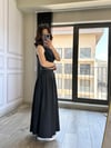 CDBR34534Siyah Maxi Boy Paraşüt Etek