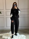 CDBR3352Siyah Peluş Ceket
