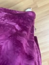 CDBR4458Truva Fuşya Batik Desen Likralı Viskon Elbise