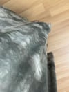 CDBR4459Truva Haki Batik Desen Likralı Viskon Elbise 