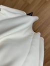 CDBR4490Valeria Krem Premium Kalite Kemerli Elbise