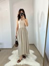 CDBR3605Vizon Polo Yaka Pamuk Saten Cepli Elbise