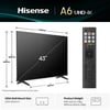 HISENSE 43A6Q 43