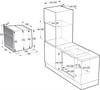 HISENSE BI61111AXUK 77 LT. ANKASTRE FIRIN WITH AIRFRYER  INOX