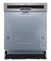 HISENSE HI620D10X 6  PROGRAM 14 KİŞİLİK YARI ANKASTRE BULAŞIK MAKİNESİ INOX 