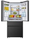 HISENSE RF540N4SBF2 SİYAH 480 LT. FRENCH DOOR  NOFROST A++ BUZDOLABI 