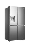 HISENSE RQ760N4SASE 584 LT. 4 KAPILI GARDROP TİPİ NO FROST SU/BUZ HAZNELİ INOX BUZDOLABI 