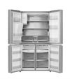 HISENSE RQ760N4SASE 584 LT. 4 KAPILI GARDROP TİPİ NO FROST SU/BUZ HAZNELİ INOX BUZDOLABI 