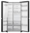 HISENSE RS818N4TFE 632 LT GARDIROP TİPİ NO FROST SU VE BUZ HAZNELİ BUZDOLABI SİYAH