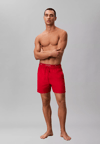 Calvin Klein Calvin Klein Erkek Normal Kesim Hızlı Kuruyan Kumaşlı Kırmızı Deniz Şortu LV00N61023-XU9