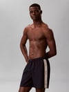 Calvin Klein Calvin Klein Erkek Normal Kesim Elastik Bel Bantlı Yanları Logo İmzalı Şerit Çizgili Mavi Bikini Altı LV00N61042-0PP