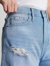 Calvin Klein Calvin Kleın Kadın Pamuklu Likralı 5 Cepli Günlük Mavi Şort J20J222803-1AA