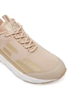 EA7 Ea7 Erkek Hafif Yüksek Taban Kartal Logolu Bej Sneaker X8X217 XK433-M1136