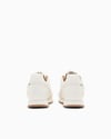 EA7 Ea7 Unısex Kartal Logo Desenli Ortopedik Tabanlı Deri Beyaz-Altın Sneaker 7X000648 AF15588-M0015