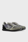 Emporio Armani Emporıo Armani Erkek Logolu Normal Kalıp Bağcıklı Günlük Gri Sneaker X4X537 XN730-T084