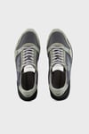 Emporio Armani Emporıo Armani Erkek Logolu Normal Kalıp Bağcıklı Günlük Gri Sneaker X4X537 XN730-T084