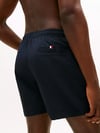Tommy Hilfiger Tommy Hilfiger Erkek Beli Lastikli Bağlamalı Kısa Boy Kırmızı Deniz Şortu UM0UM03748-XLD