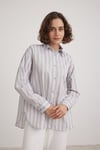 Kadın Oversize Gömlek GRİ