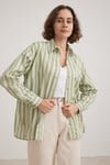 Kadın Oversize Gömlek HAKİ