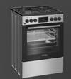 Arçelik F 8541-1 EBG Ocaklı Fırın Gri
