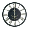 Regal 2678 BG2 Ultima Ferforje Duvar Saati Kayı Tamgalı Salon Tipi Büyük Çap 56Cm