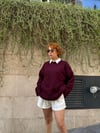  Premium Şardonlu Yumuşacık Oversize Triko Kazak