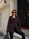  Premium Taş Baskılı Parlak Blazer Ceket DRYY