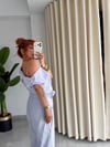 Aksesuar Detaylı Düşük Kol Bluz Pantolon Pantolon 2'Li Takım 