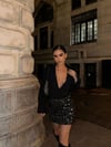 Bak'ap Fashion Pullu Gece Elbisesi