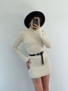 Bak'ap Premium Kalın Trend Triko Mini Elbise