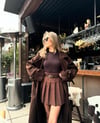 Kemerli Pileli Mini Şort Etek