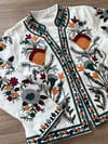 Marrakesh Nakışlı Ekru Ceket