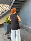 Premium Astarlı Cep Detaylı Oversize Düğmeli Yelek