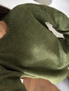 Premium Bisiklet Yaka Basic Oversize Triko Kazak